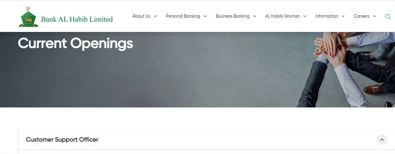 Bank Al Habib Careers